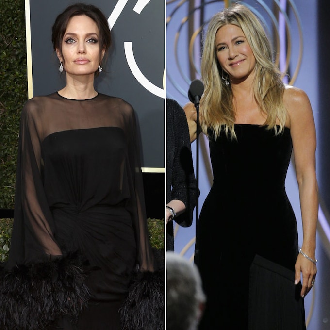 El reencuentro de Jennifer Aniston y Angelina Jolie