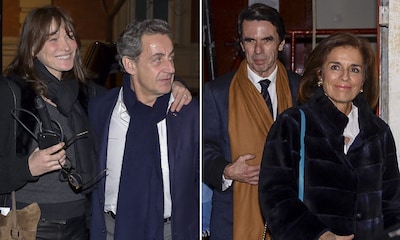 Nicolas Sarkozy, José María Aznar, Ana Botella... El concierto de Carla Bruni, una cumbre de políticos