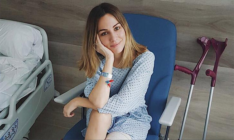 Edurne empieza el año en el hospital ¿qué le ha pasado?