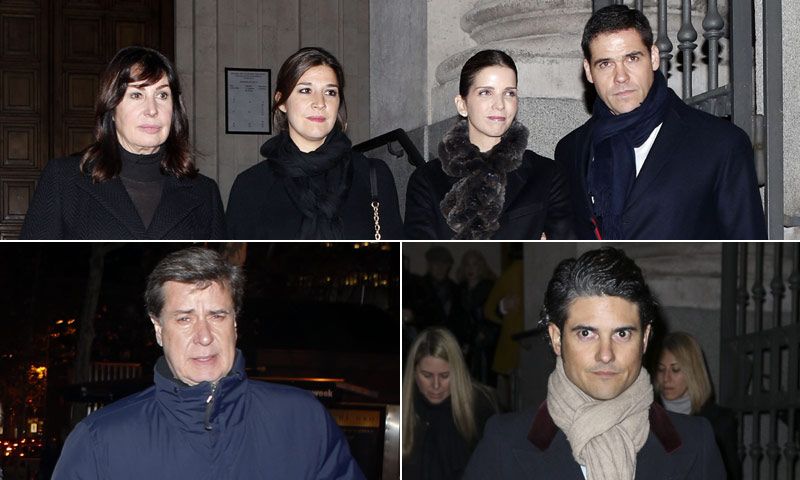 Las emotivas palabras de despedida de la familia y los amigos de Carmen Franco en su funeral