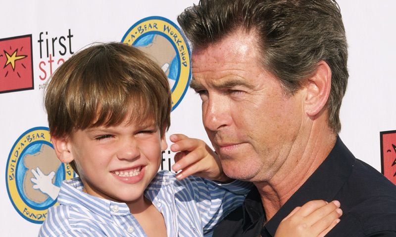 Paris, hijo de Pierce Brosnan, ¡ha dado el estirón!