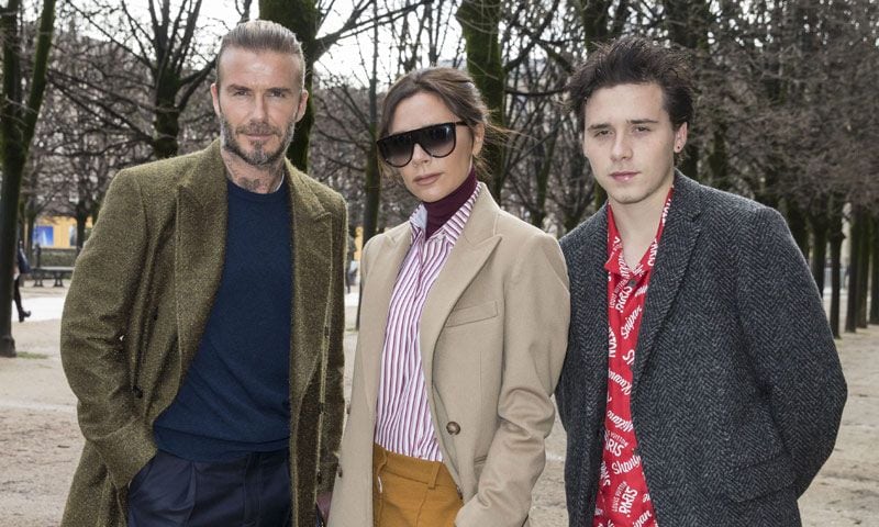 El viaje más chic de los Beckham a París