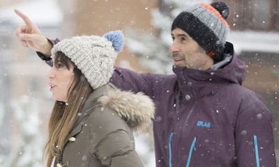 Jorge Fernández, de escapada en la nieve con su novia