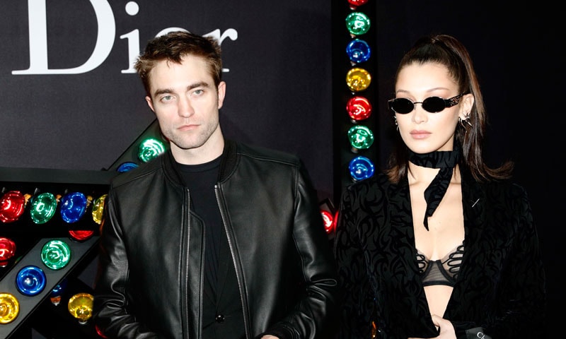 Bella Hadid coincidió con Robert Pattinson en la fiesta de Dior de la Alta Costura de París