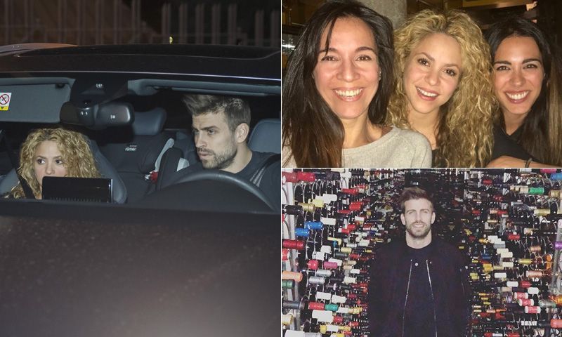 Una cata de vinos y una cena con amigos y familia: así han celebrado Shakira y Piqué su cumpleaños