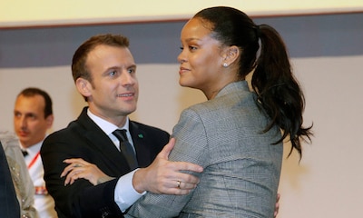 El curioso encuentro entre Rihanna y Emmanuel Macron. ¿Cuál es el origen de su sorprendente amistad?