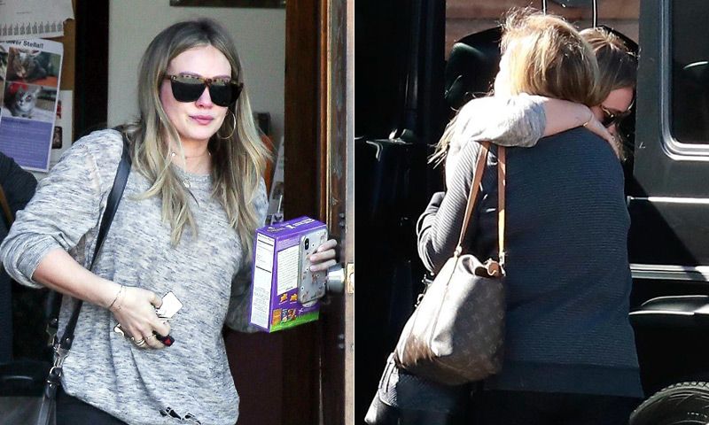 ¿Por qué llora Hilary Duff?