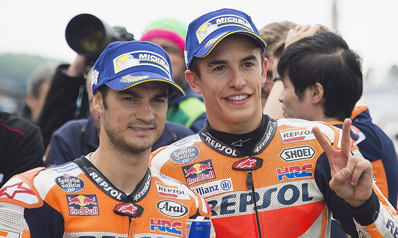 ¡Menudo ritmo! El divertido baile con el que Marc Márquez y Dani Pedrosa arrasan en las redes sociales