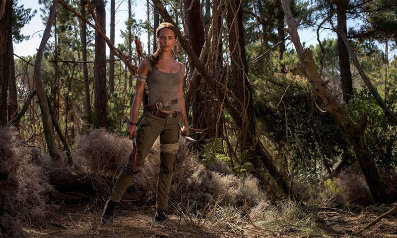 Alicia Vikander da un paso más como Lara Croft y consigue algo que Angelina Jolie nunca tuvo