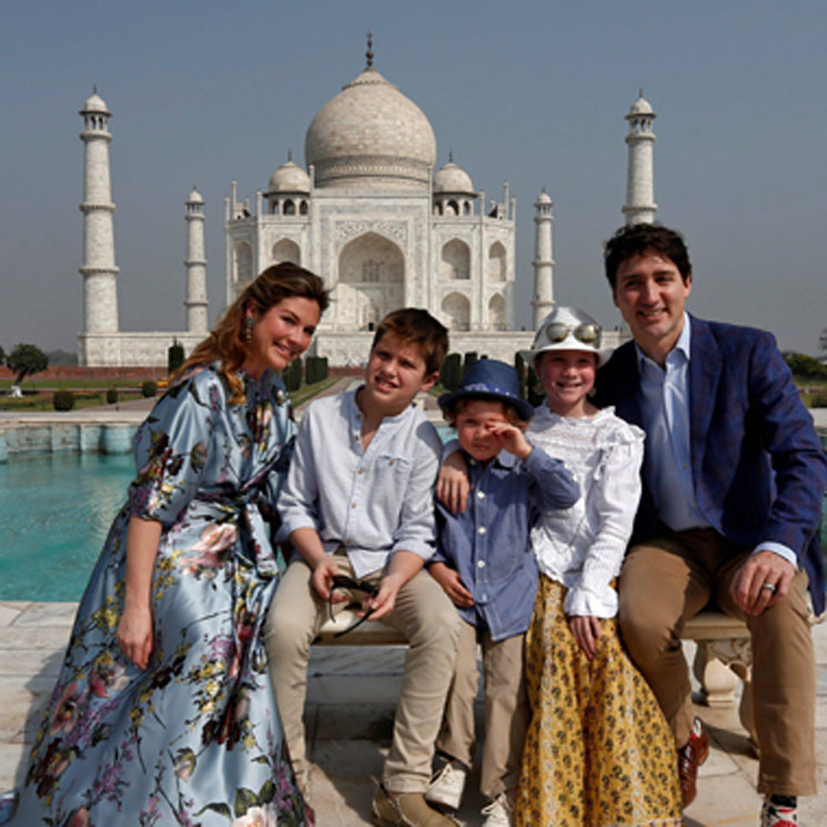 FOTOGALERÍA: El álbum del viaje de Trudeau y familia a la India que tanto está dando que hablar