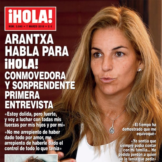Arantxa Sánchez Vicario habla para ¡HOLA!: sus palabras valientes y conmovedoras en su primera entrevista