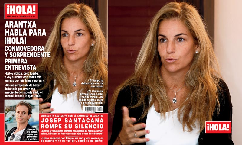 Arantxa Sánchez Vicario habla para ¡HOLA!: sus palabras valientes y conmovedoras en su primera entrevista