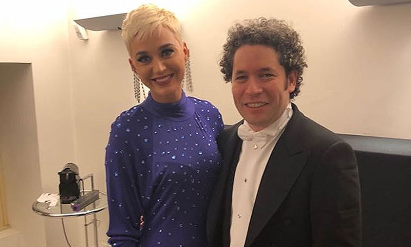 Katy Perry, una sorprendente fan de Gustavo Dudamel, marido de María Valverde