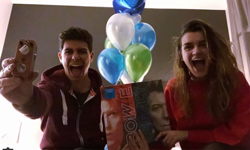 Alfred, de OT, celebra su cumpleaños a lo grande con Amaia, ¿qué le ha regalado?