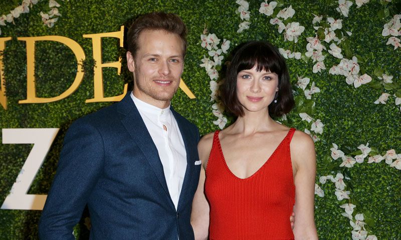 Caitriona Balfe y Sam Heughan