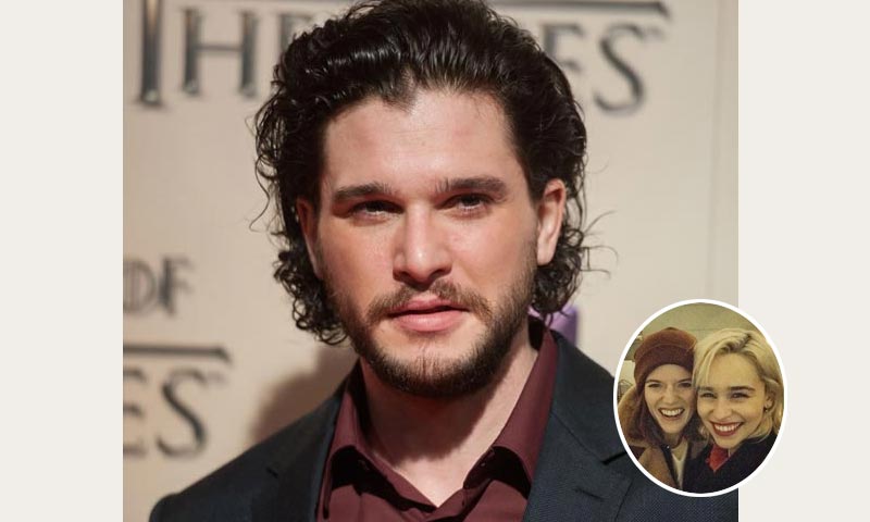 Kit Harington y Emilia Clarke