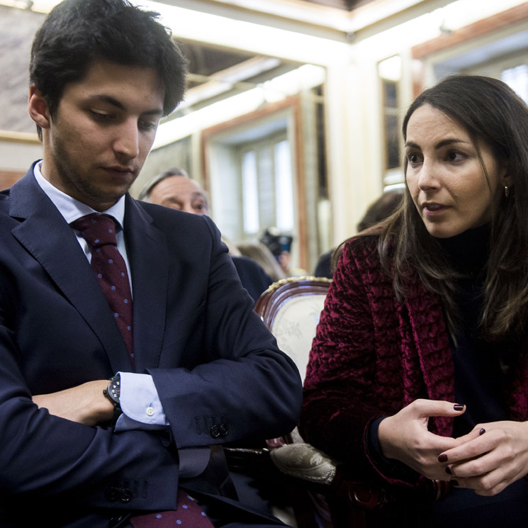 Alejandra Romero, la Duquesa de Suárez, en el homenaje a su abuelo a un mes de dar el 'sí, quiero'