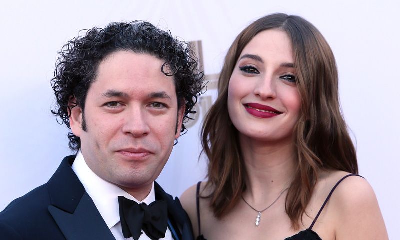 María Valverde y Gustavo Dudamel