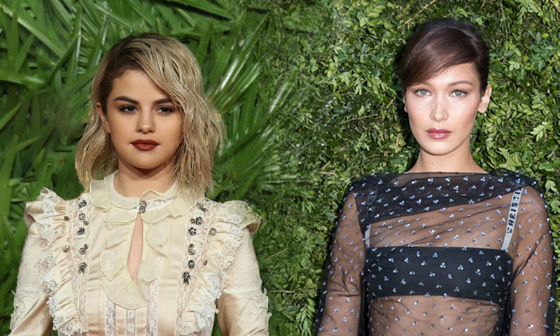 Selena Gomez y Bella Hadid, de rivales a 'amigas' en las redes sociales