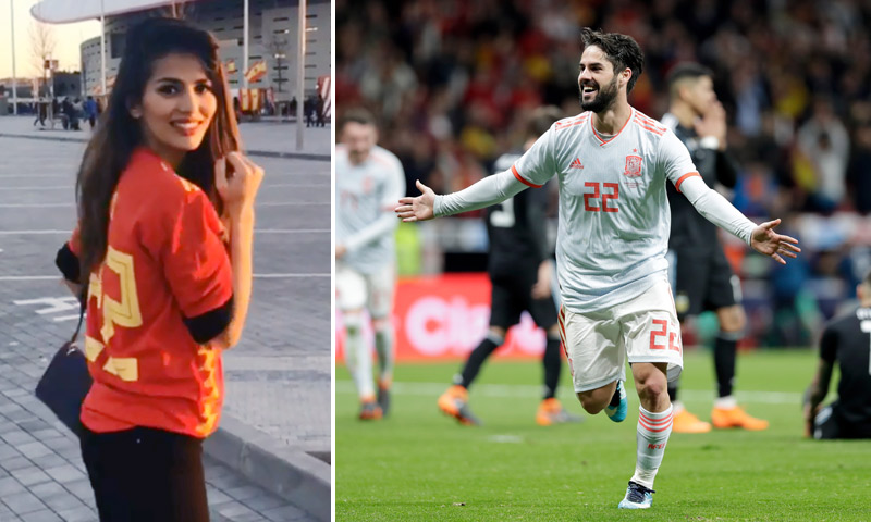 Sara Sálamo, la fan número uno de Isco Alarcón tras la polémica