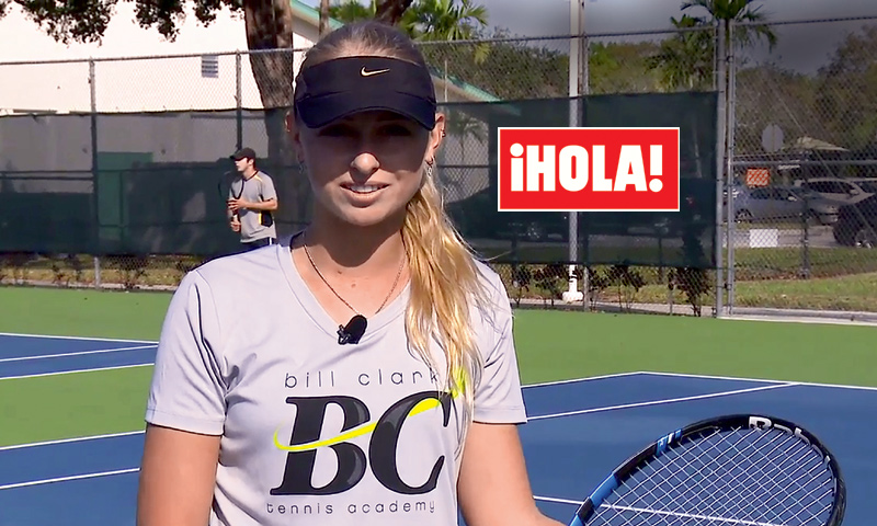 En ¡HOLA!: Danielle, una nueva tenista rusa en la familia