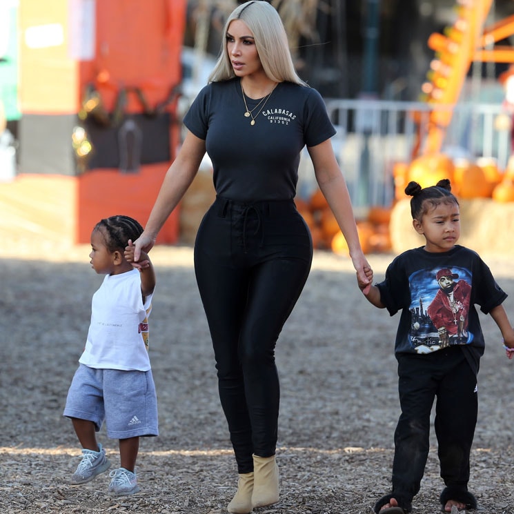 ¿Quién dijo celos? Kim Kardashian derrite a sus fans con la última foto de sus hijos