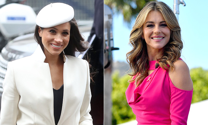 Elizabeth Hurley revela cómo fue su encuentro con Meghan Markle