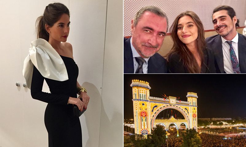 Lourdes Montes, Rocío Crusset, Vicky Martín Berrocal y su hija... celebran el arranque de la Feria de Abril