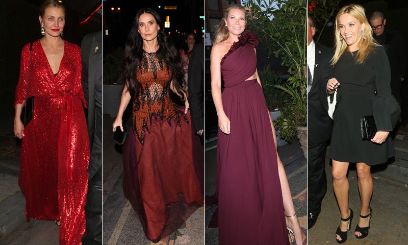 ¡Derroche de 'glamour'! Gwyneth Paltrow celebra una multitudinaria fiesta preboda rodeada de estrellas