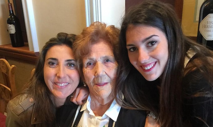 Paz Padilla cumple el sueño de su madre en su 90 cumpleaños