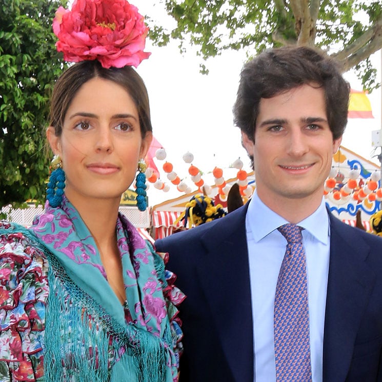 El Duque de Huéscar y Sofía Palazuelo disfrutan de la Feria de Abril tras conocerse su próxima boda