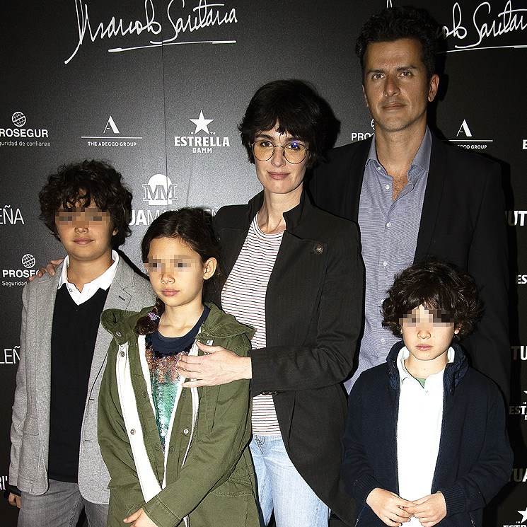 Paz Vega se lleva a sus hijos al Charity Day del Mutua Madrid Open