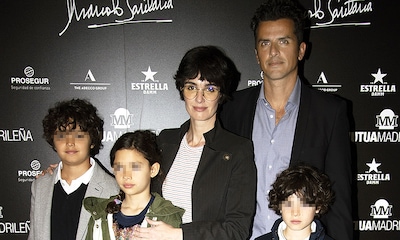 Paz Vega se lleva a sus hijos al Charity Day del Mutua Madrid Open