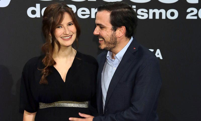 Alberto Garzón y su mujer Anna Ruiz esperan su primer hijo