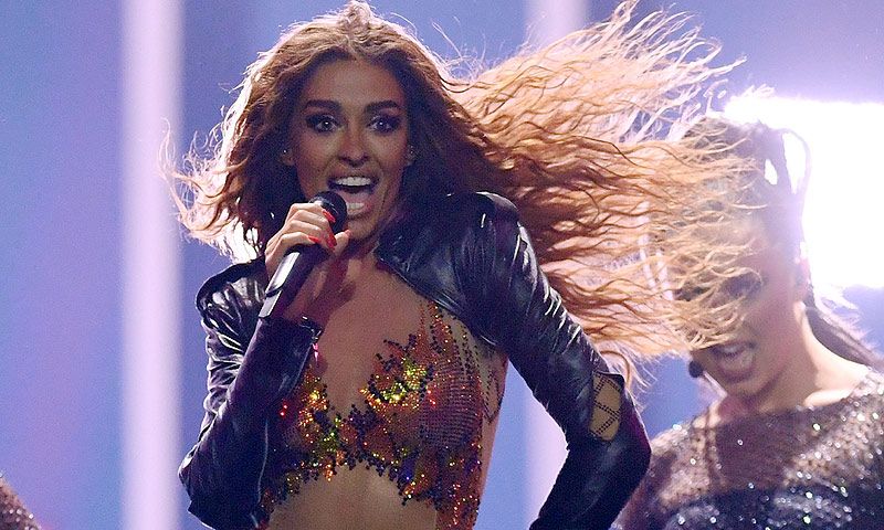 Eleni Foureira, la favorita para ganar Eurovisión que sale con un futbolista español