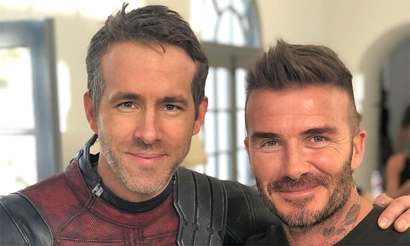 Ryan Reynolds y David Beckham