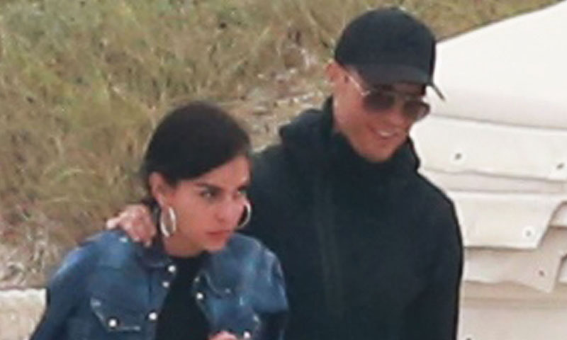 Cristiano Ronaldo y Georgina Rodríguez en Ibizia