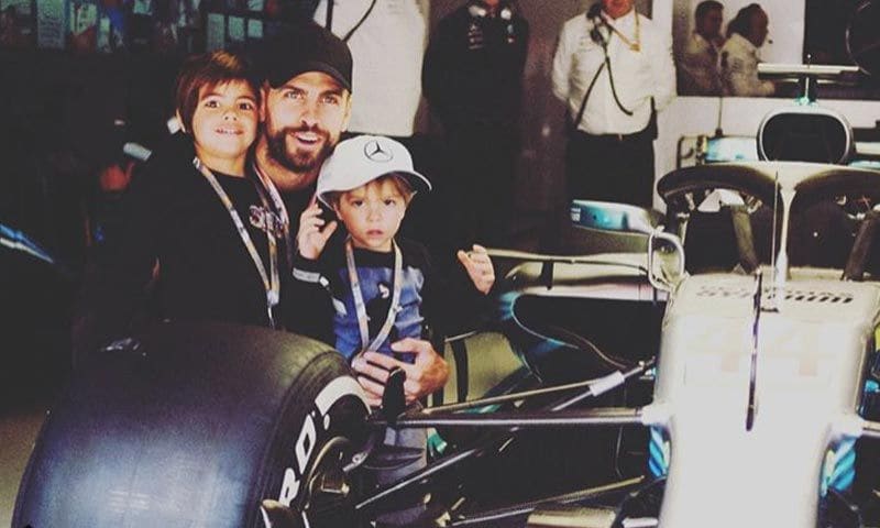 ¡Cuidado Hamilton! Milan, hijo de Shakira y Piqué, podría ser tu duro rival