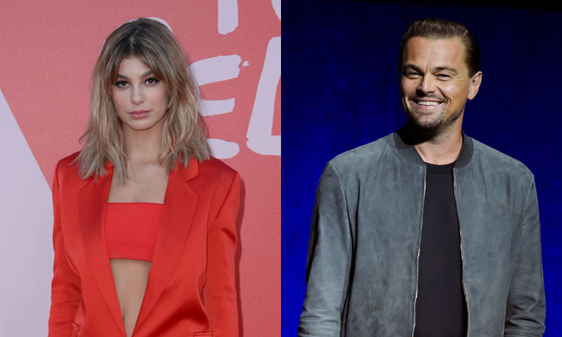 Leonardo DiCapro y Camila Morrone