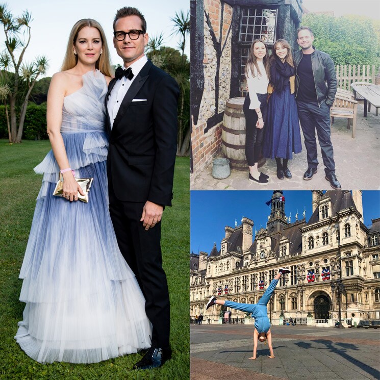 De gala y de turismo: el reparto de 'Suits' se prepara para la boda