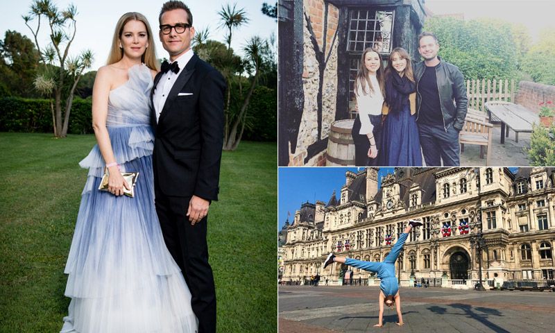 De gala y de turismo: el reparto de 'Suits' se prepara para la boda