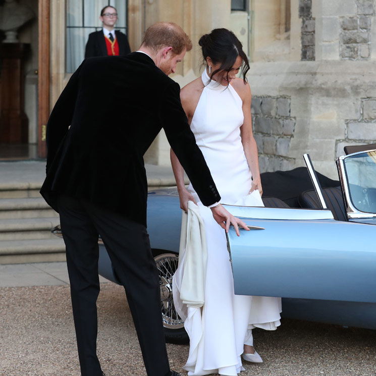 ¡De película! Harry y Meghan, protagonistas de una escena propia de James Bond el día de su boda