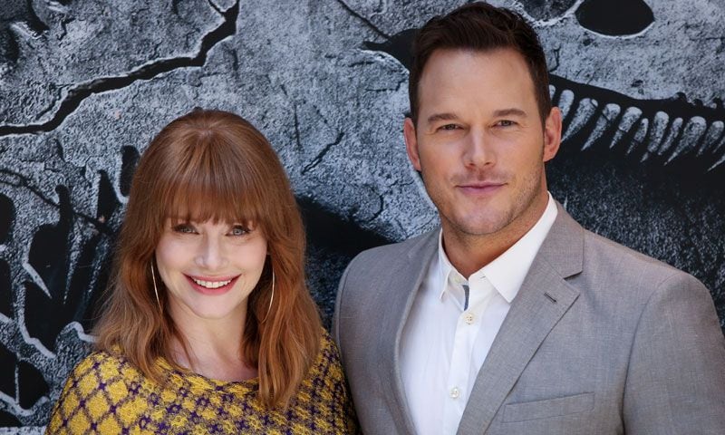 Entrevistamos a Chris Pratt y Bryce Dallas Howard: talento, simpatía y una amistad que ha unido incluso a sus hijos