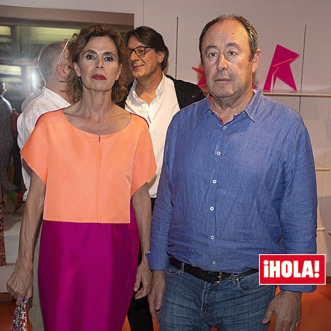 EXCLUSIVA: las imágenes que confirman la reciente pero importante amistad de Ágatha Ruiz de la Prada y Luis Miguel Rodríguez