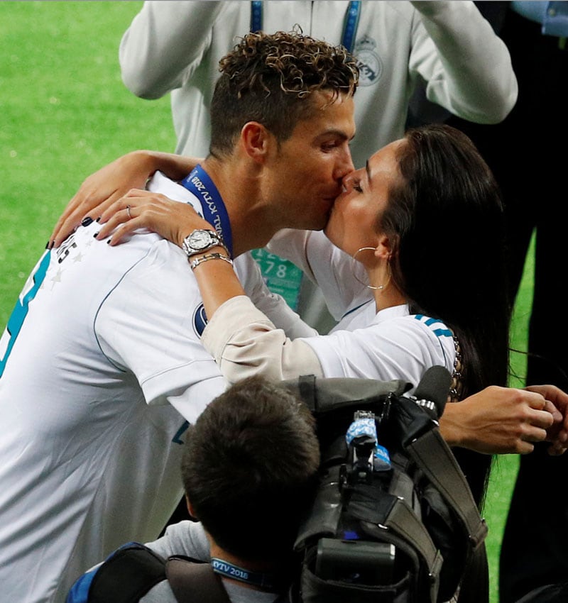 Cristiano Ronaldo y Georgina RodrÃ­guez