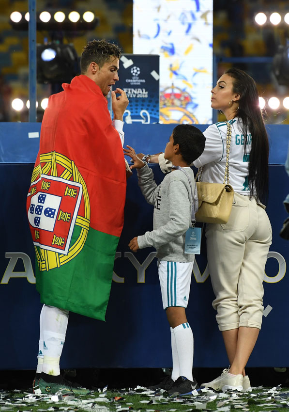 Cristiano Ronaldo y Georgina RodrÃ­guez