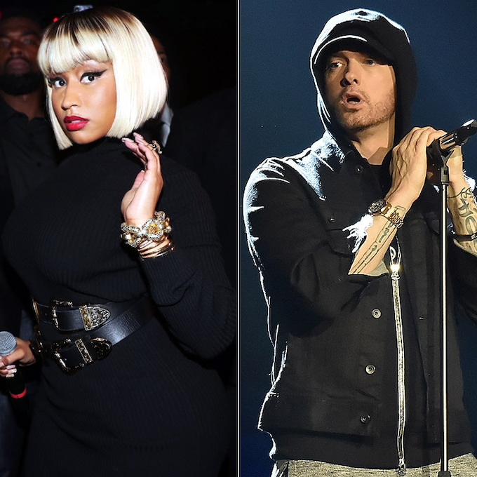 ¿Amor o música? Eminem y Nicki Minaj avivan los rumores de romance con sus mensajes en redes