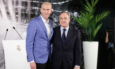 El guiño de la familia de Florentino Pérez a Zidane tras su marcha del Real Madrid