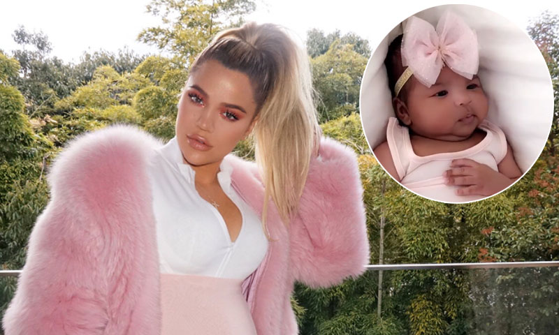 Khloé Kardashian derrite a sus seguidores con nuevas imágenes de su hija True