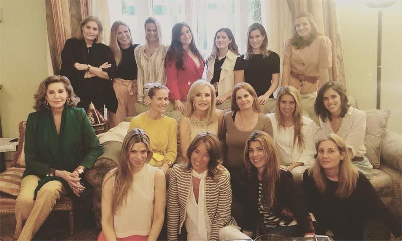 Carmen Lomana prepara a Olivia de Borbón la 'babyshower' de su hijo Fernando